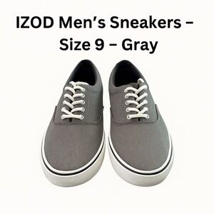 IZOD Men’s Sneakers – Size 9 – Gray